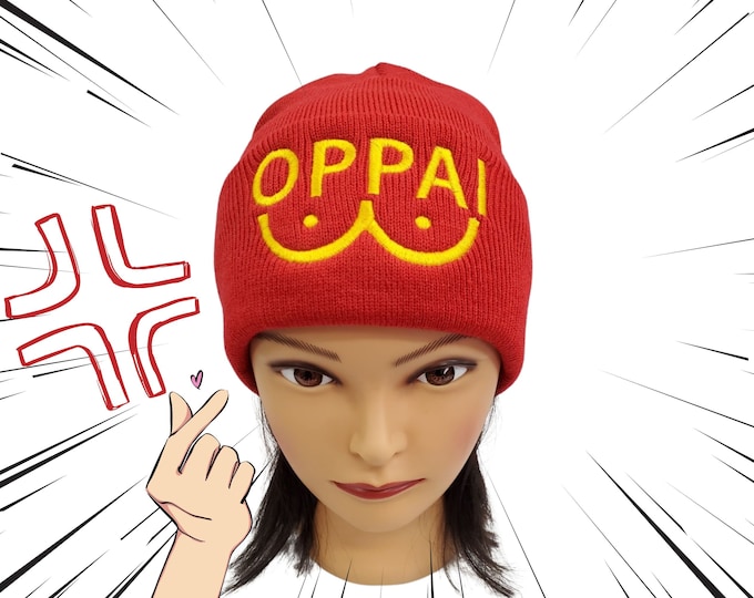 Oppai Beanie, Anime hat, Manga fans
