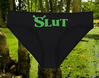 Ogre Slut Underwear, Dainty & Dangerous Panties, Cast a Spell on Your Significant Other, Sizes Available From Small-2XL