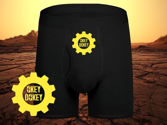 Okey Dokey Underwear, Dirty and Dashing Boxers, Perfect for Gamers, Sizes Available From Small-2XL