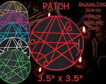 Necronomicon Patch, Morale patch, Multicolor
