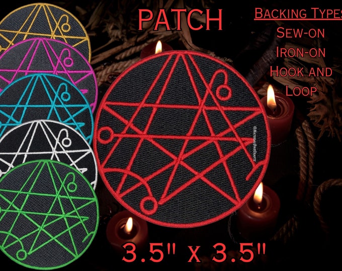 Necronomicon Patch, Morale patch, Multicolor