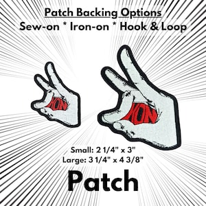 Kon Anime Patch, Power Tool Doggo and Friends, High Quality Fully Embroidered Demon Fighting Patches