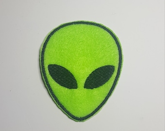 Alien Invader Simple Design Patch
