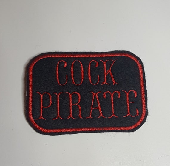 Cock Pirate Label Patch