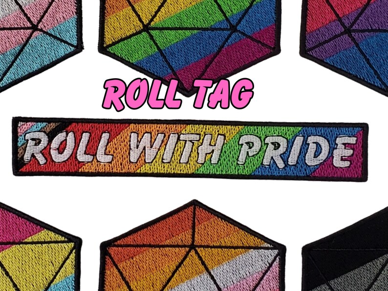 Roll With Pride Mix N Match Patches - Etsy