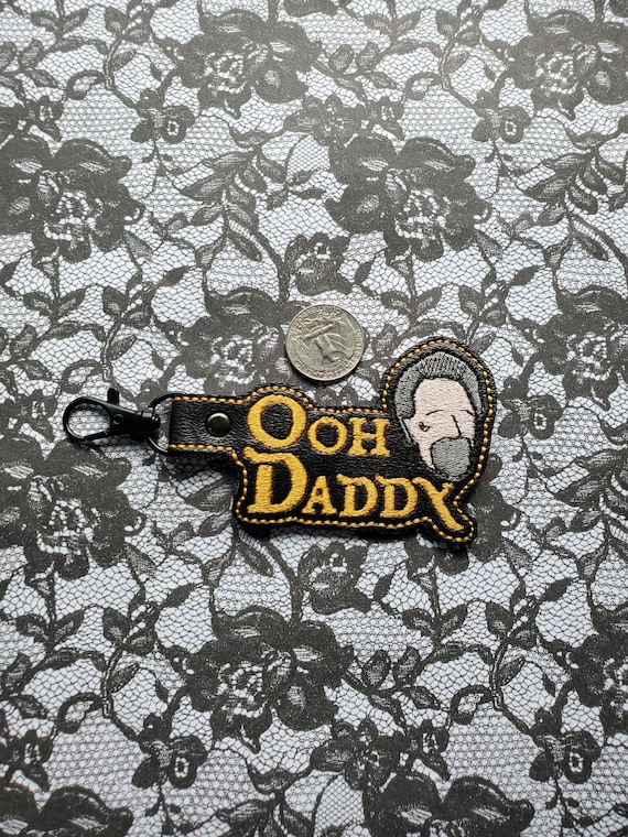 Ooh Daddy Izzy Keychain, OFMD-Inspired Bag Tag, LGBTQ+ Pirate Bag Clip, Pirate Symbol