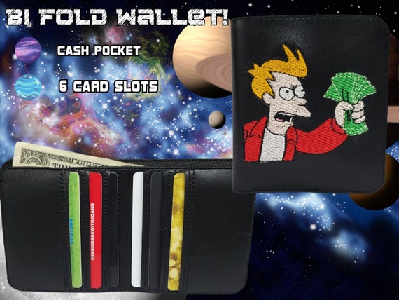 Shut up and Take my Money wallet, Bifold wallet, faux leather wallet,