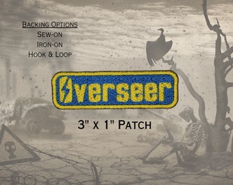 Overseer Nuclear Apocalypse Gaming Label Morale Patch