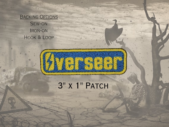 Overseer Nuclear Apocalypse Gaming Label Morale Patch
