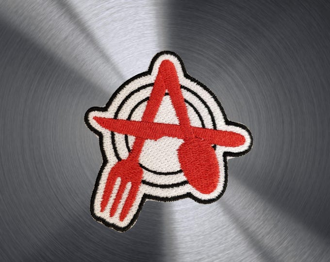 Anarchist Cook Embroidery Magnet