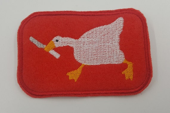 Horrible Goose Morale Patch, Video Game Badge, Perfect Gift for Nerdy Jacket or Bag