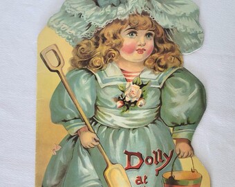 Dolly by the Seaside ABC Children&#39;s Book Victorian Style ABC Child&#39;s Book Baby Gift Gifts for Kids