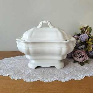 Vintage Ironstone Soup Tureen Red Cliff