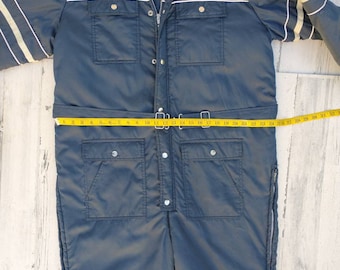 Vintage SEARS Work Leisure Snow Suit Snowsuit Ski SNOWMOBILE