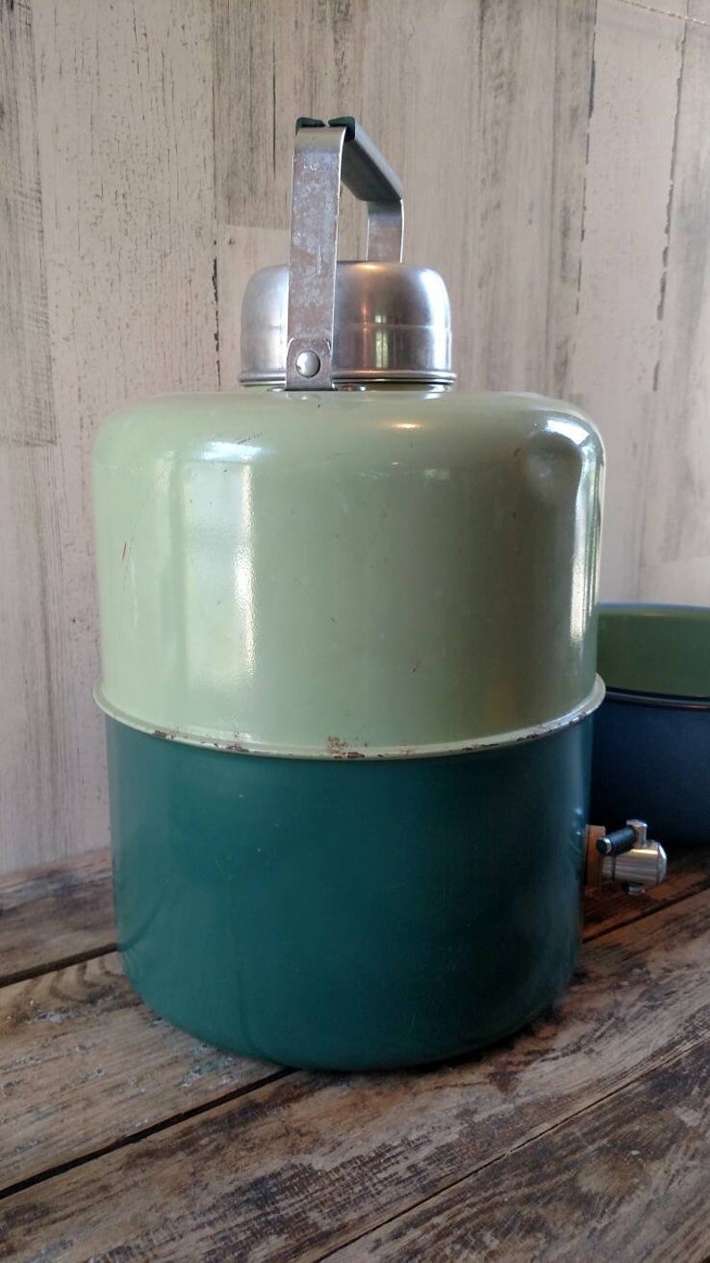 vintage camping thermos