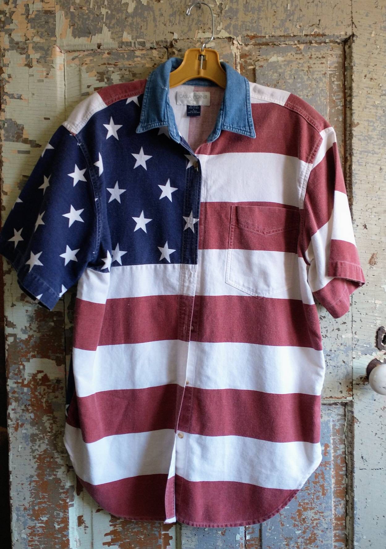 Stars and Stripes Vintage American Flag 