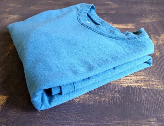 Vintage 50's / 60's Men's Short Sleeve Sweatshirt… - image 6
