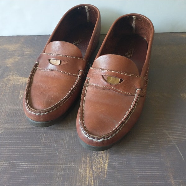 dexter penny loafers womens
