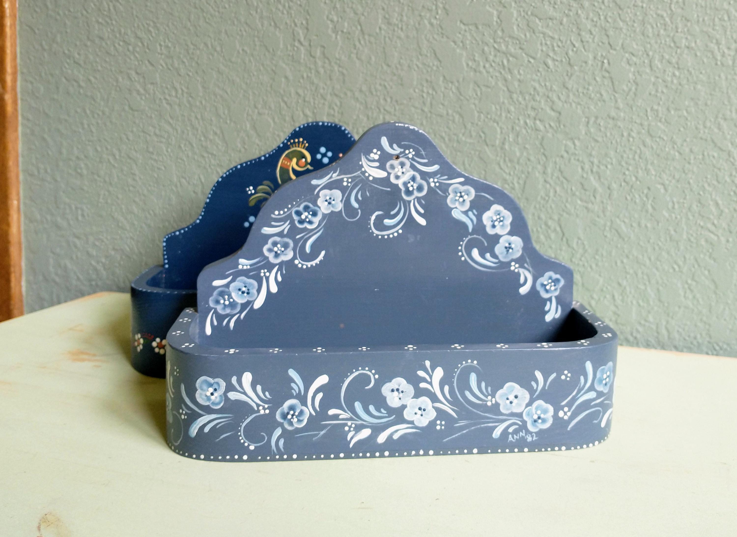Vintage Letter Storage Box - Etsy