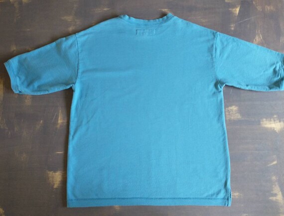 Vintage 50's / 60's Men's Short Sleeve Sweatshirt… - image 5