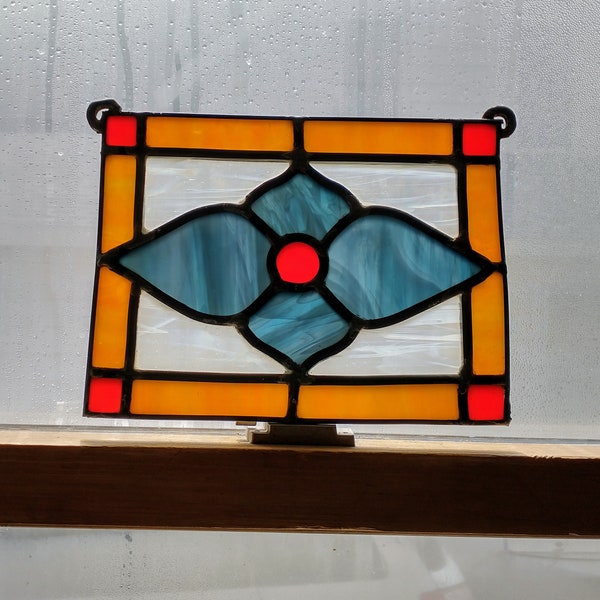 8 X 10 Handmade Stained Glass Window Suncatcher Window Art Home Decor Hanging Picture