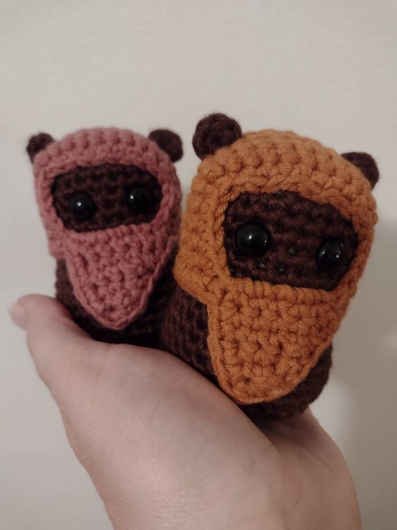 Ewok Crochet Pattern Star Wars Crochet Tutorial Instant PDF Etsy