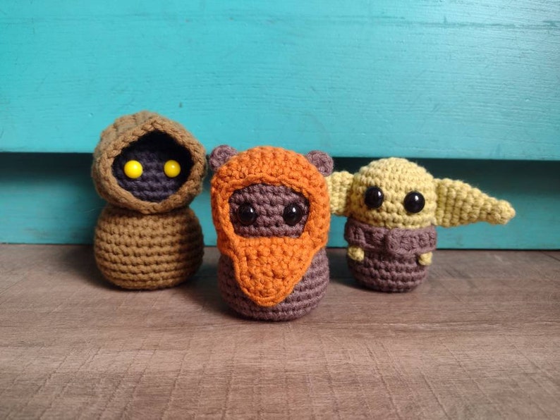 Ewok Crochet Pattern Star Wars Crochet Tutorial Instant PDF Etsy