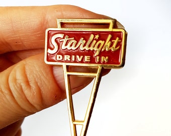 Starlight Drive In: Canberra Icon Enamel Pin
