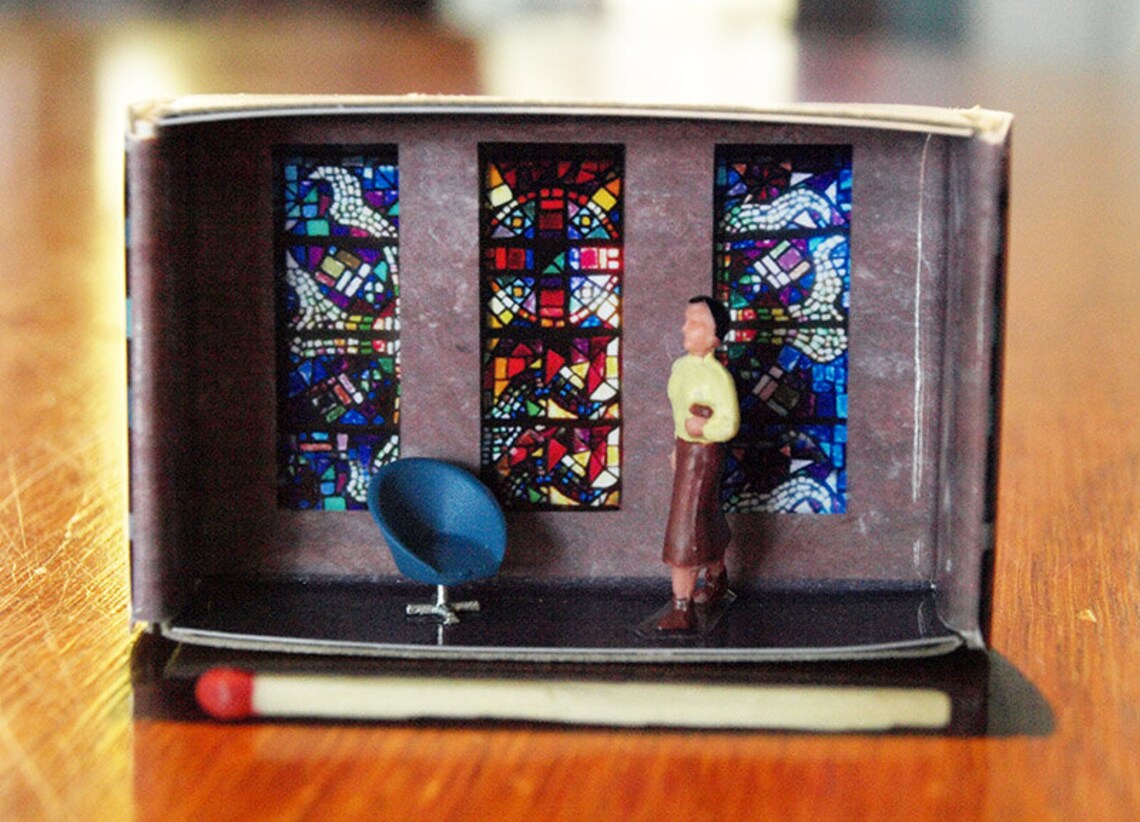 Matchbox Building: Matchbox Miniature of the National Library of ...