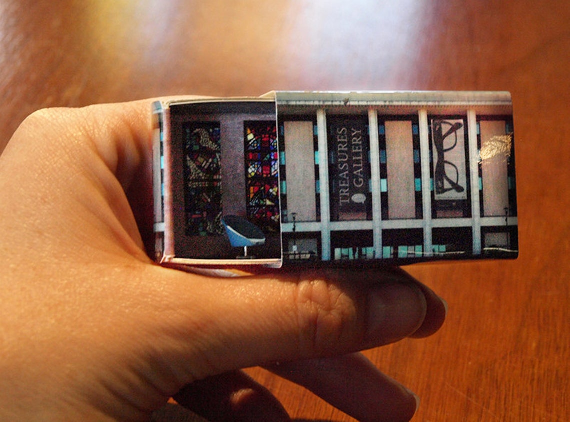 Matchbox Building: Matchbox Miniature of the National Library of ...