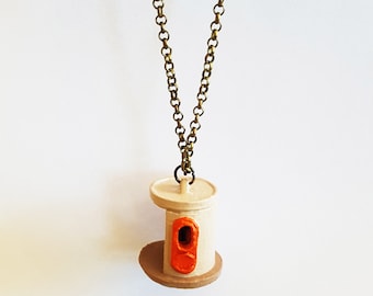 Canberra Bus Shelter Necklace - 3D Printed Miniature