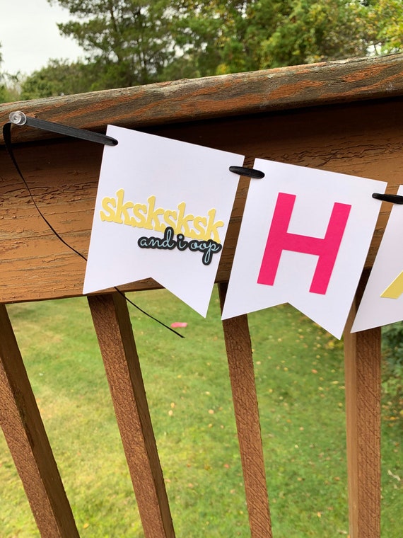 Vsco Girl Birthday Banner Vsco Girl Vsco Girl Party Etsy