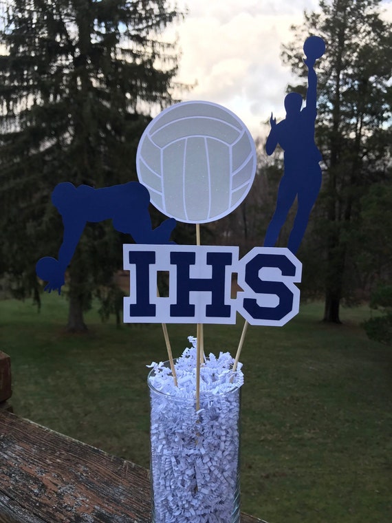 Volleyball Theme Centerpieces
