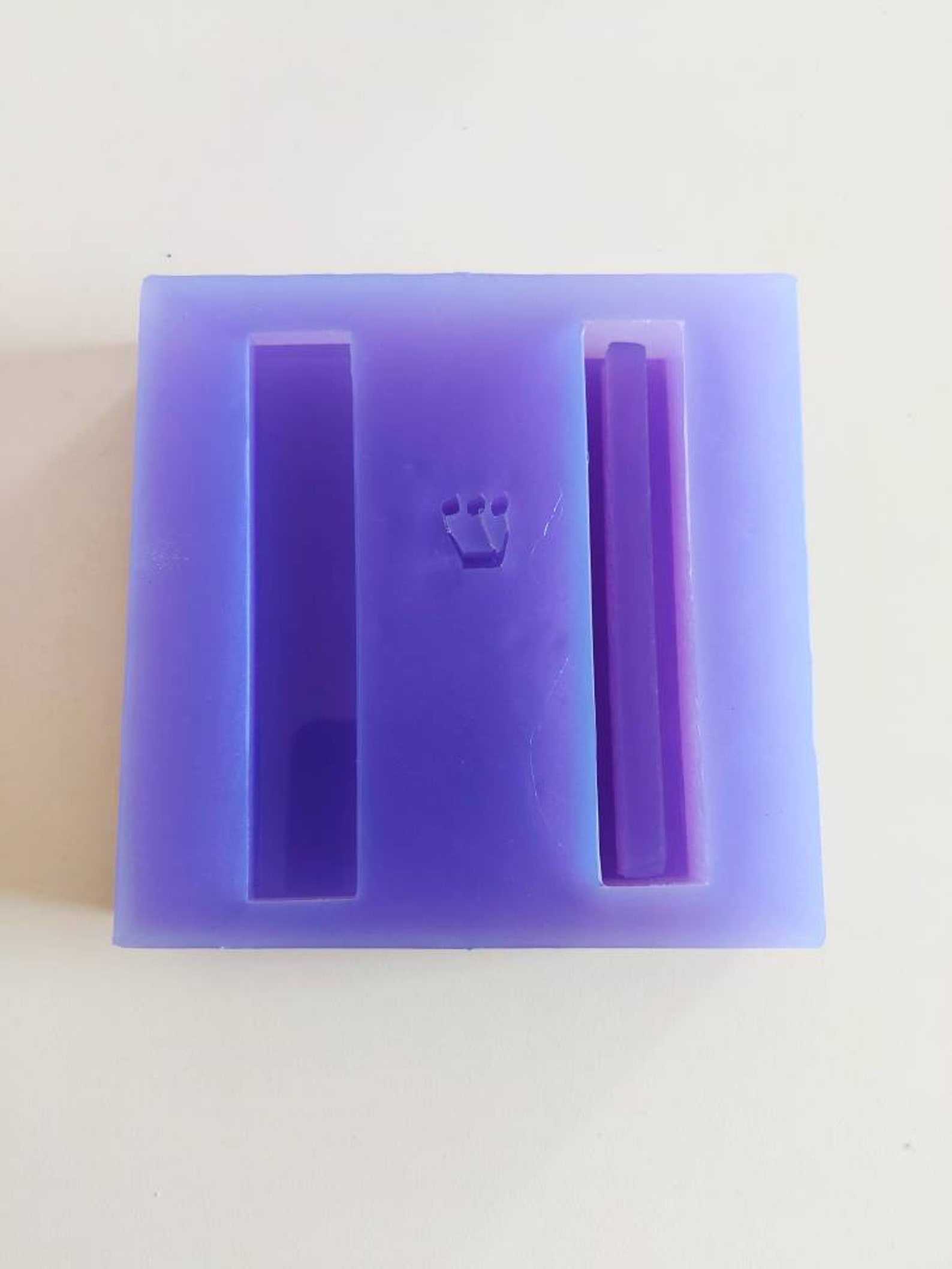 Mezuzah mold with shin modern Judaica Hanukkah molds jewish Etsy