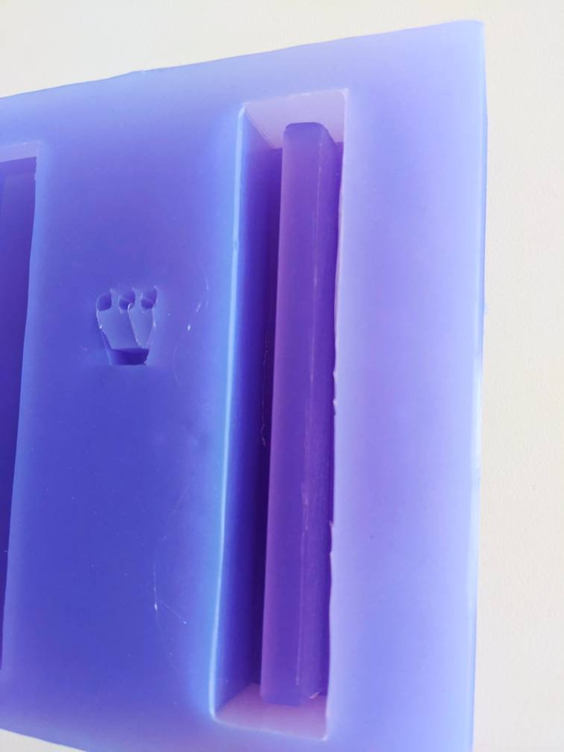 Mezuzah mold with shin modern Judaica Hanukkah molds jewish Etsy