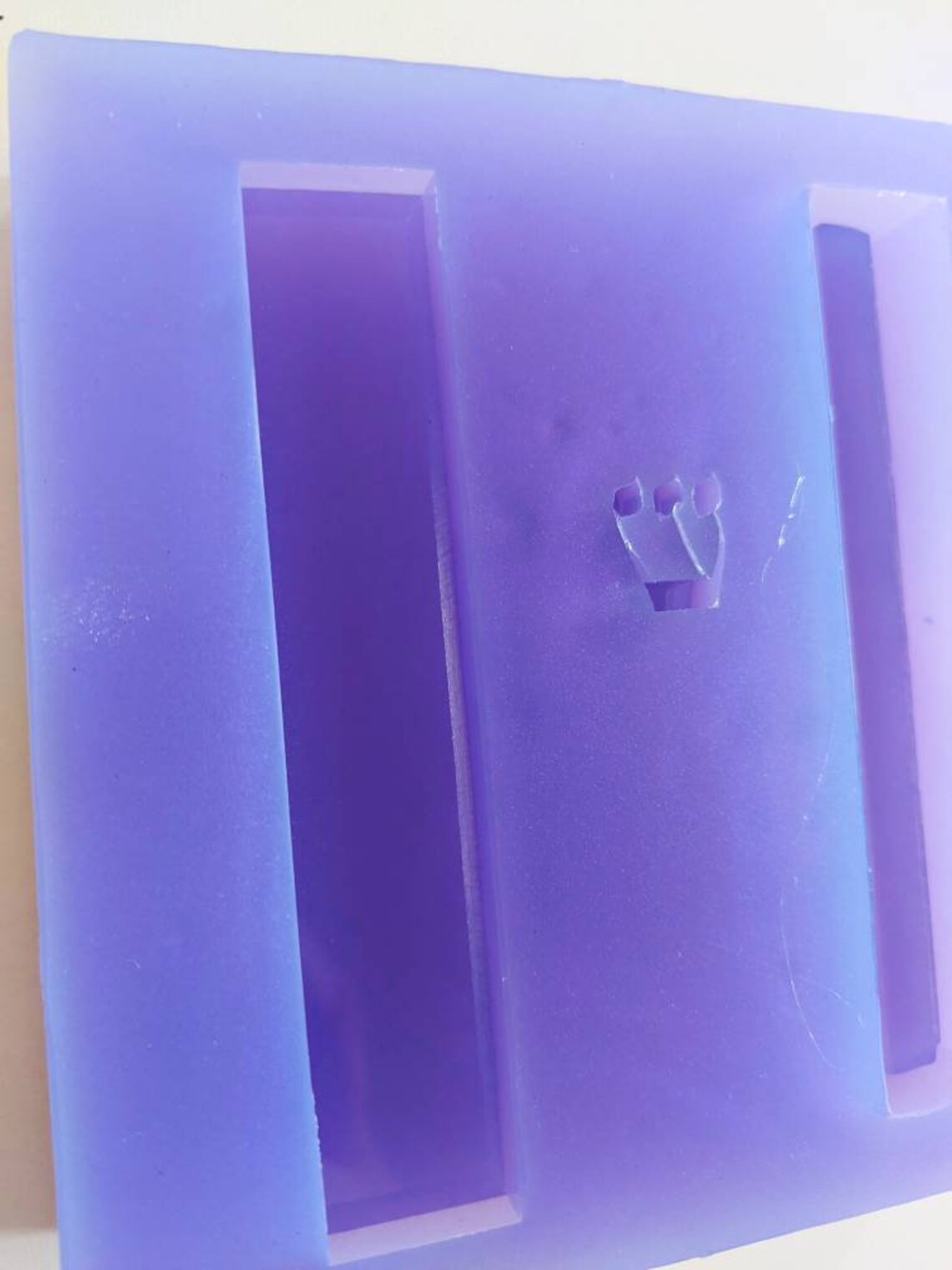 Mezuzah mold with shin modern Judaica Hanukkah molds jewish Etsy