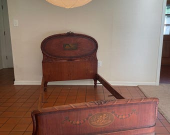 French or French Revival Antique Twin Bed