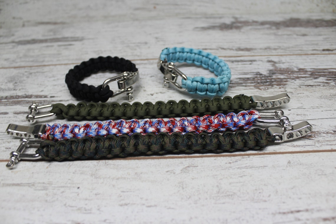 Adjustable Paracord Bracelet Etsy