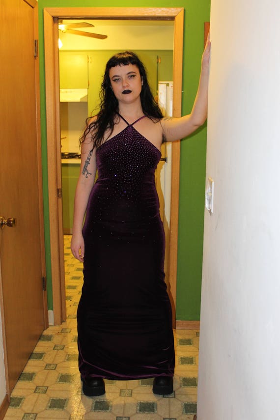 Baby Goth 90s Prom Dress Etsy