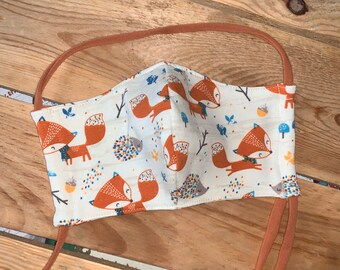 Mundschutz Maske Handarbeit Tasche Waschbar Baumwolle Handmade
