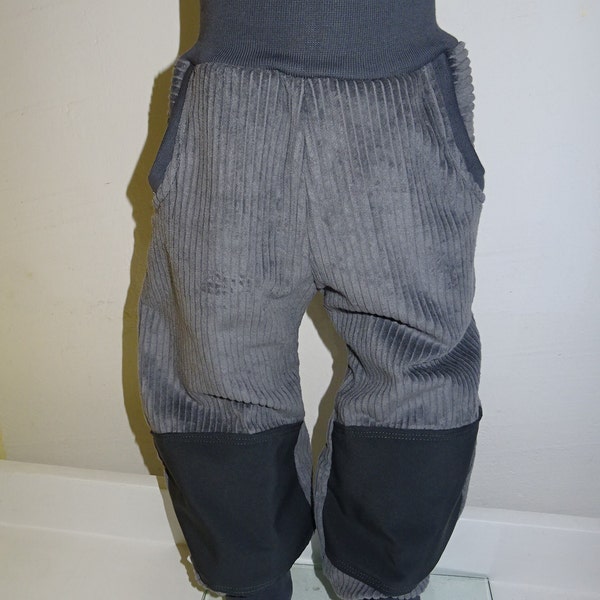 Cordhose mit Softshellbesatz Pumphose Breitcord