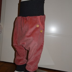 Corduroy bloomers - old pink