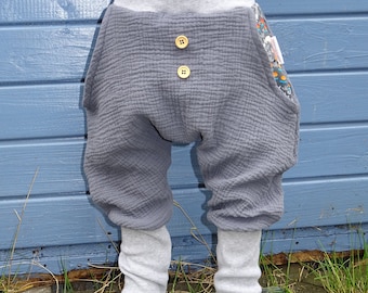 Knickerbocker,Pump pants Muslin grey Fox