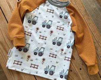 Shirt long-sleeved shirt tractor, jersey