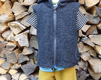 Gilet extérieur,gilet de baleine,gilet,Walk,Walk,Anthracite