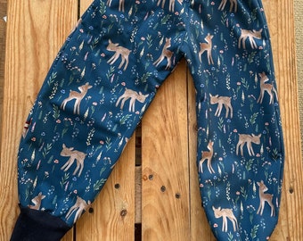 Softshell pants pump pants deer fawn, forest animals