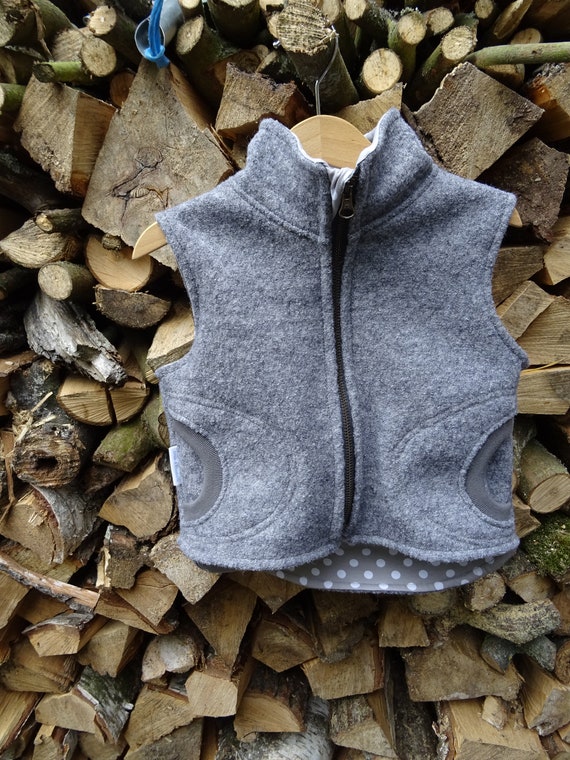 Wool vest outdoor top