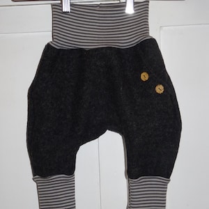 Wool knickerbockers - anthracite