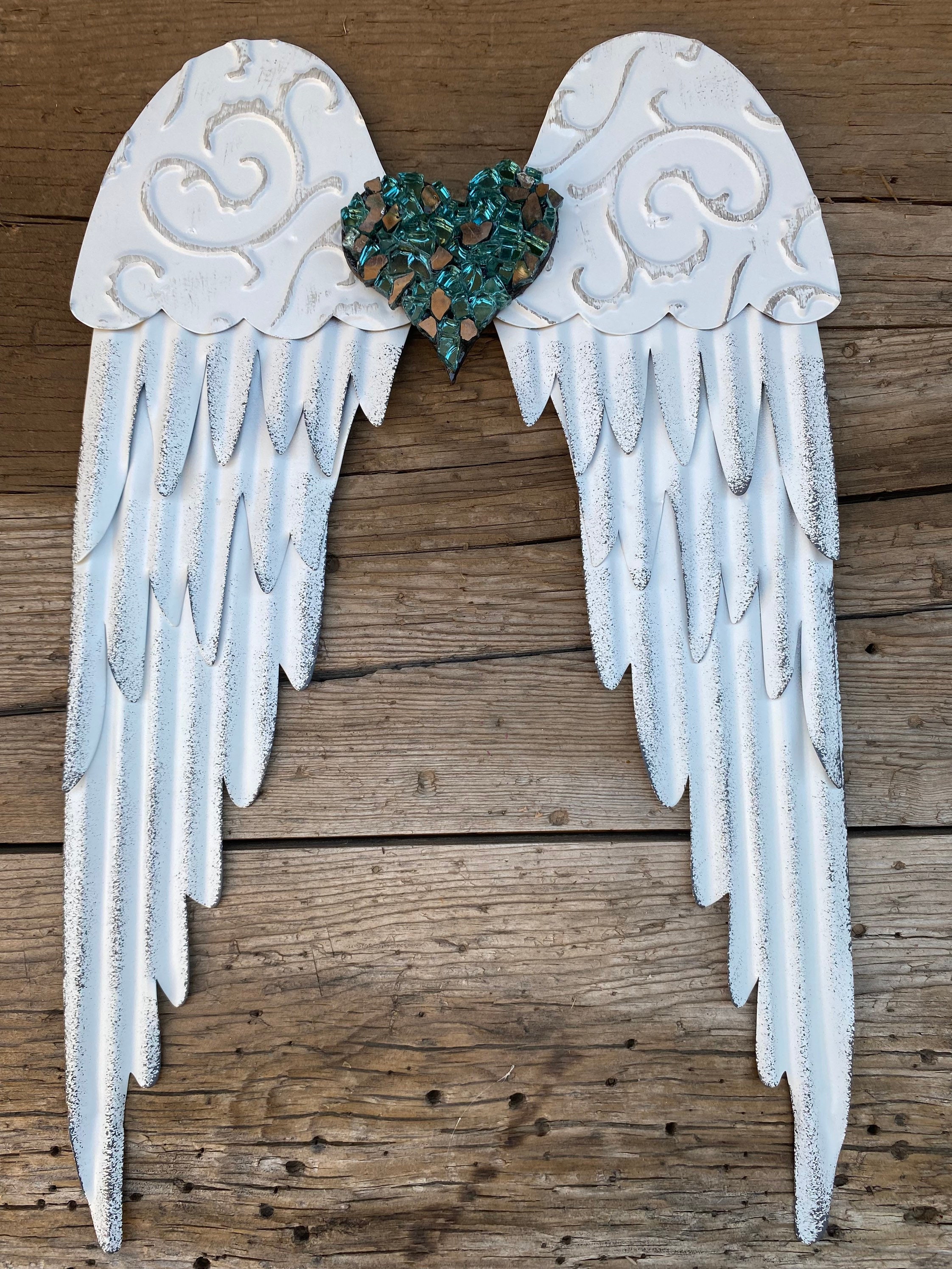 Angel Wing Wall Decor Rustic Angel Wings Wing Wall Decor - Etsy