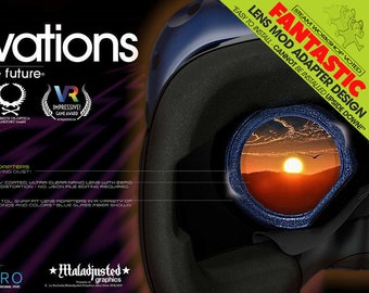 INTERNATIONAL ORDERS - Best Selling Gear VR Lens Mod Upgrade Kit For Vive / Vive Pro - Distortion Software Edit No Longer Needed